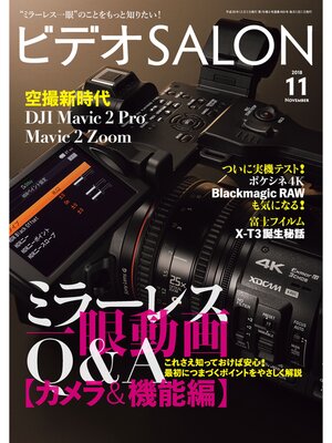 cover image of ビデオ SALON (サロン) 2018年 11月号